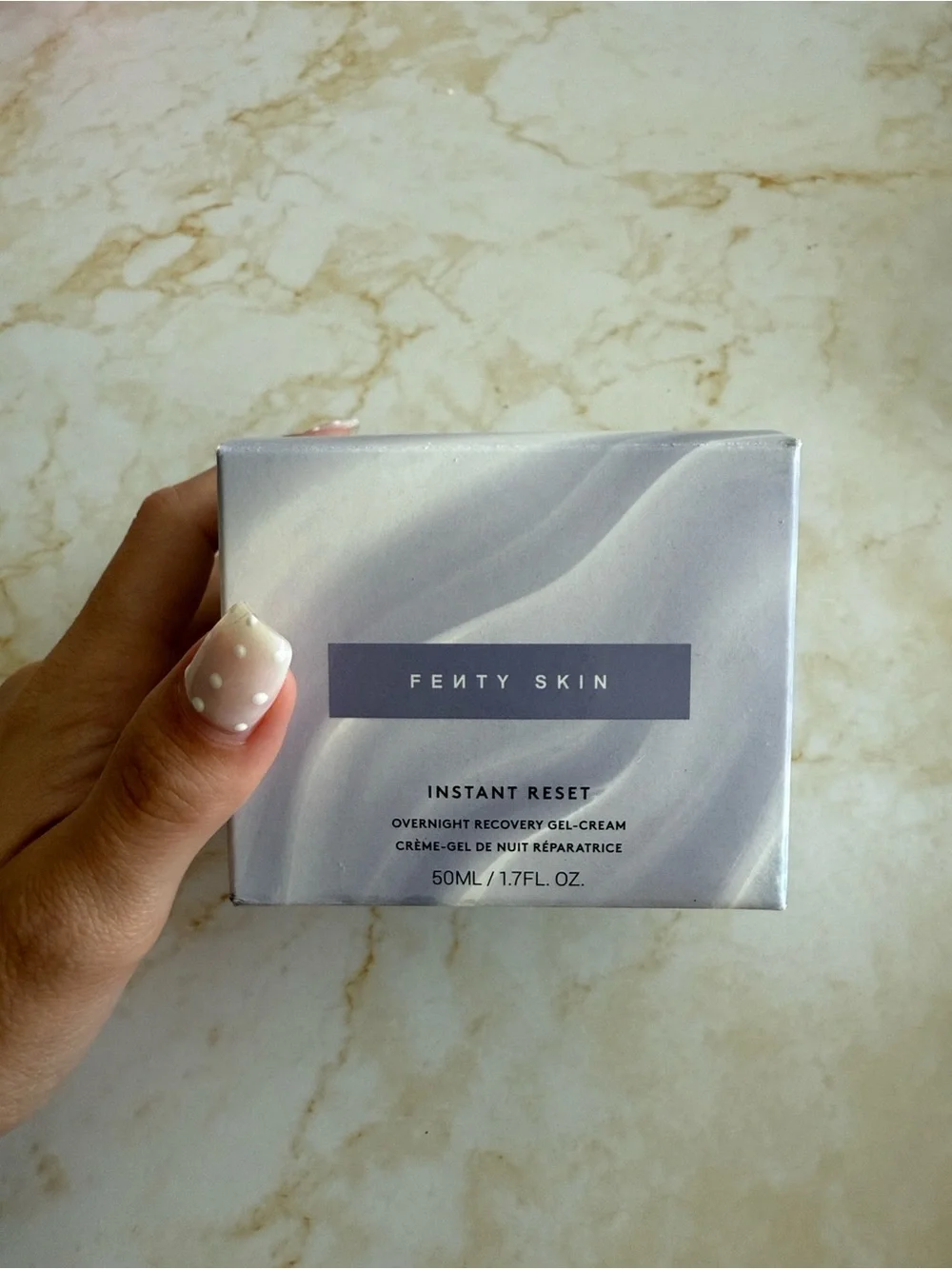 NWB Fenty Beauty Instant Reset Brightening Overnight Recovery Gel-Cream 50ML